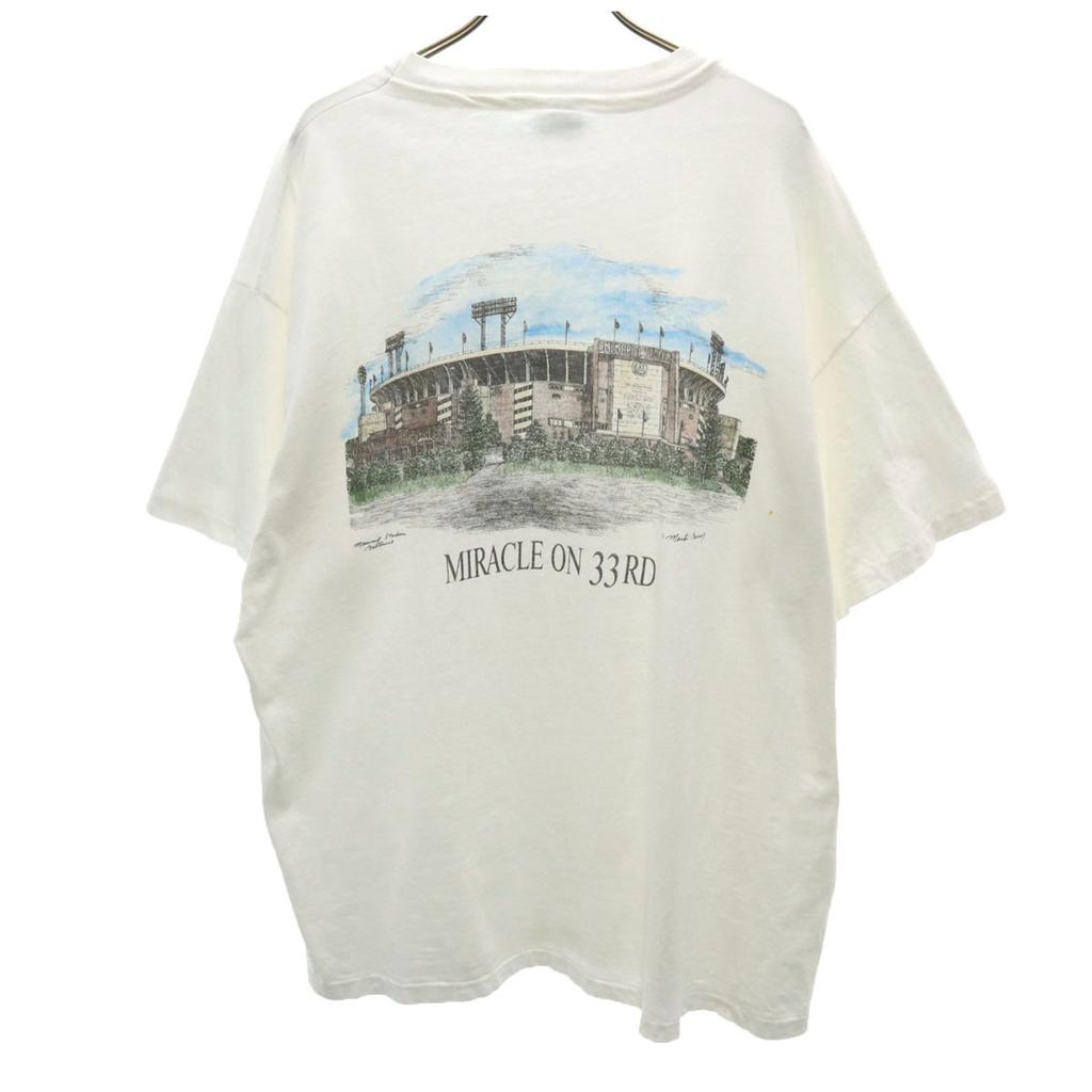 HANES T-shirt à manches courtes vintage des années 90 fabriqué aux USA XL BEEFY-T point simple pour homme d'occasion