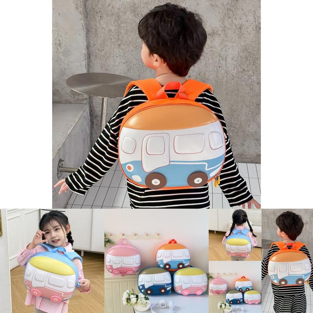 Enchanting Kids Backpack With Cute Car Shape And Comfortable Design For Early Education Adventures