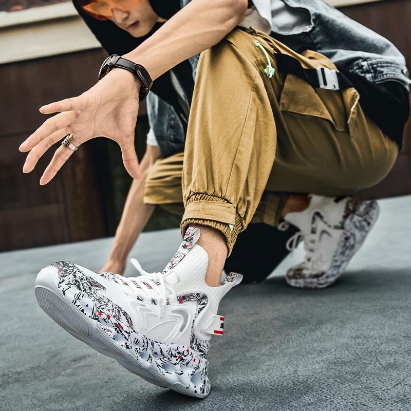 Fashion Shoes Men Sneakers Male Casual Mens Shoes Tenis Luxury Shoes Trainer Race Breathable Shoes Fashion Loafers Running Shoes for Men