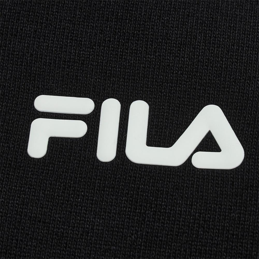 Fila Original Dark Minimalist Trendy Style Long Hooded Loose Dress Women Dresses F51W539303FBK