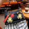 999 Pure Gold Money Keychain & Mobile Chain with Crab Bag Pendant for Girlfriend