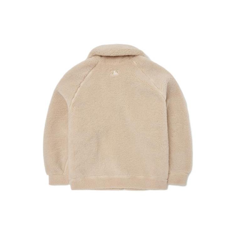 New MLB FLEECE Series Boston Red Sox Velvet Jackets Unisex Apricot 3AFDB0726-43BGL