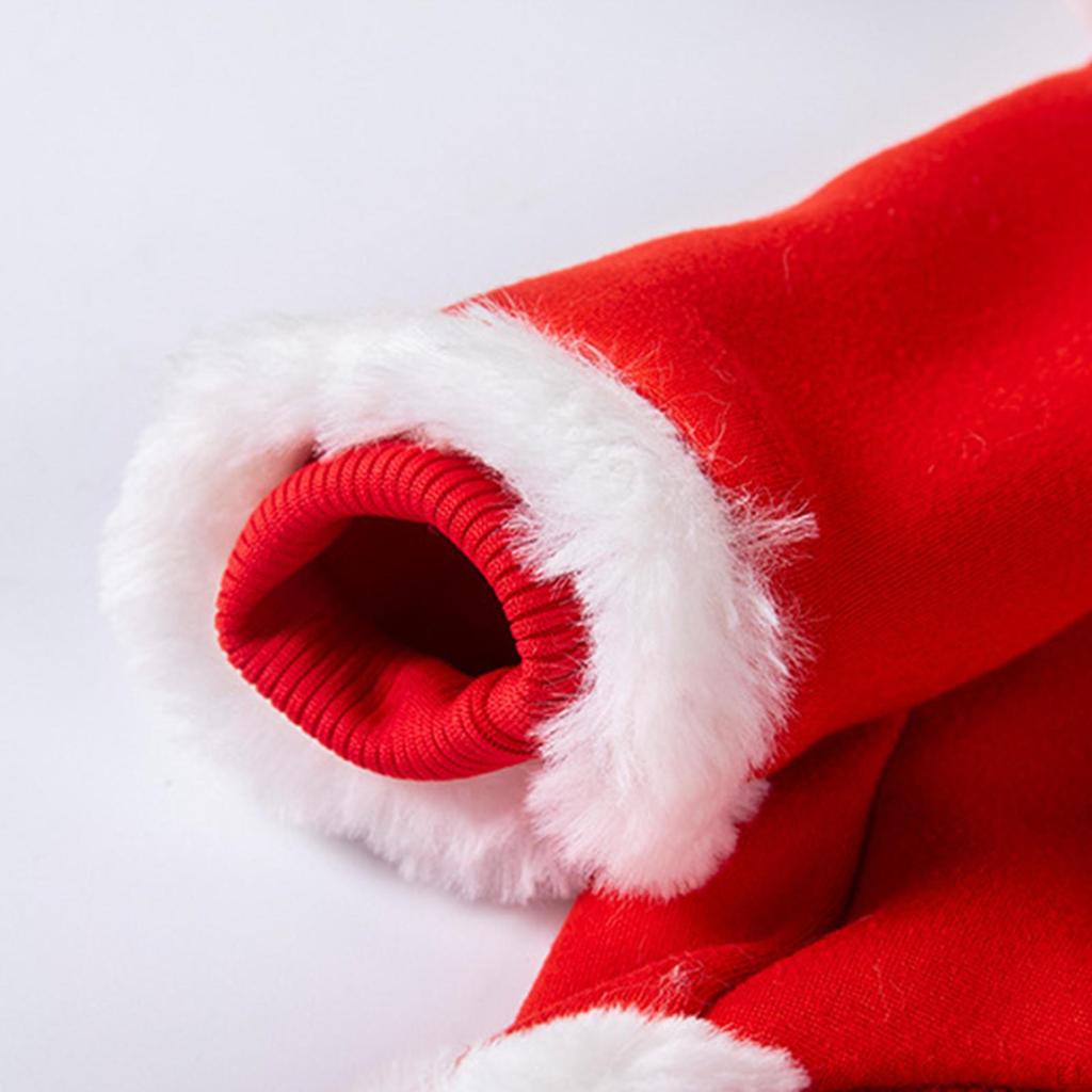 Chinesisches Festival Löwentanz Haustierkostüm Warme Kleidung Hunde Kapuzenpullover Mantel Winter
