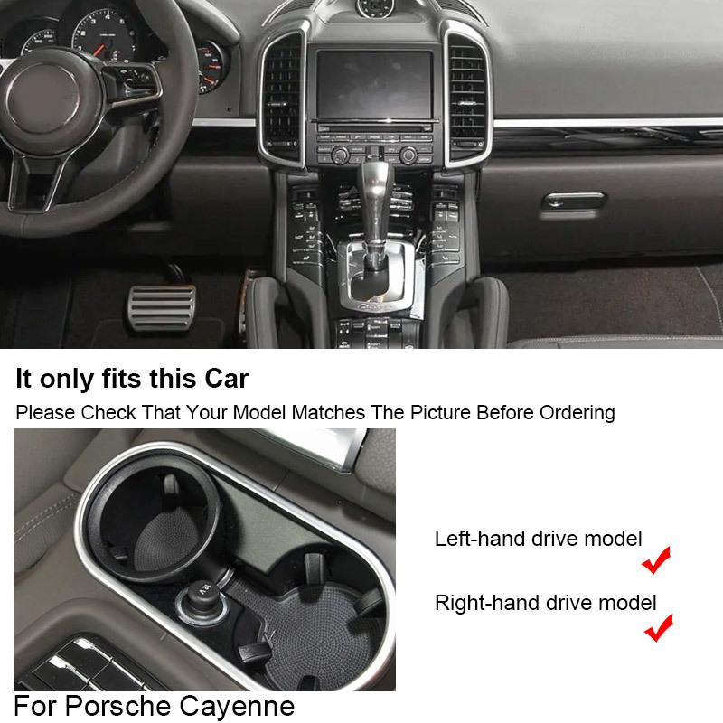 For Porsche Cayenne 2011-2017 Car Wireless Charger Fast Cell Phone Charging Plate Adapter Interior Auto Modification Accessories