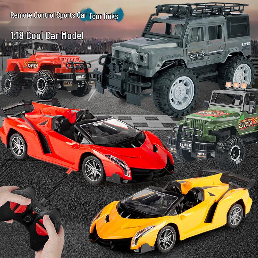 High-Speed Wireless Remote Control Drifting Car - Electric Racing Toy for Kids