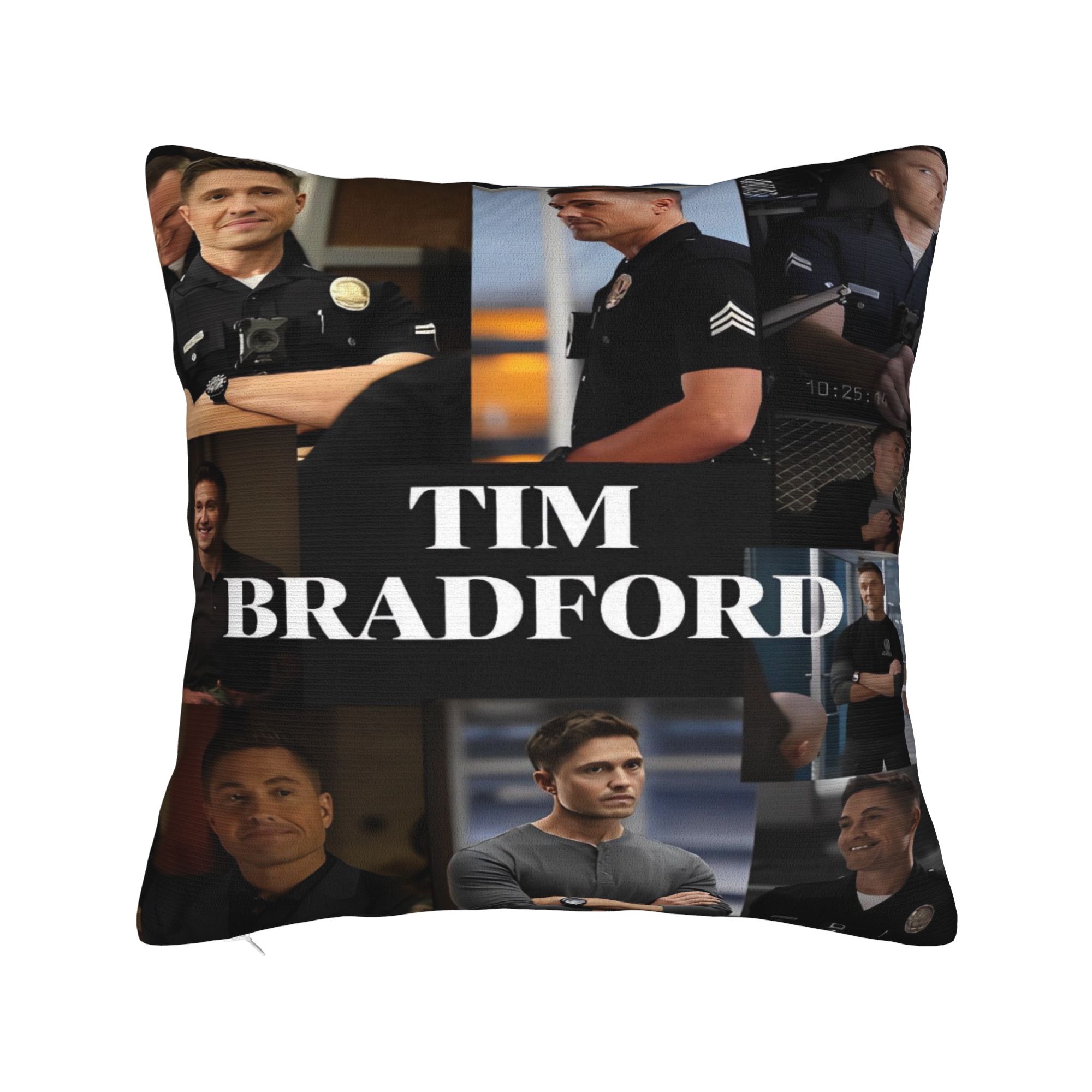 

Tim Bradford Pillow Cover Character Morden Pillow Case For Sofa Home Decoration Soft Pillowcases Gift 30cmx30cm