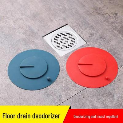 Couvercle de drain de sol en silicone: Anti-odeurs, Anti-refoulement, Anti-insectes, Grande taille.