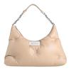 Maison Margiela Glam Slam Zip Closure Full Grain Nappa Leather Handbag Medium Women's Powder SB3WG0020P4300H8631