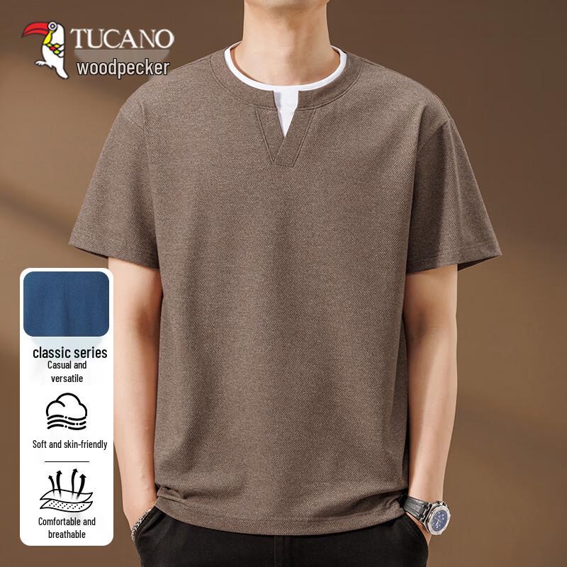Tucano Men's Casual Short Sleeve T-Shirt