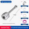 Universal Kitchen Faucet Swivel Extension: Splash-Proof Sink Booster & Water Purifier