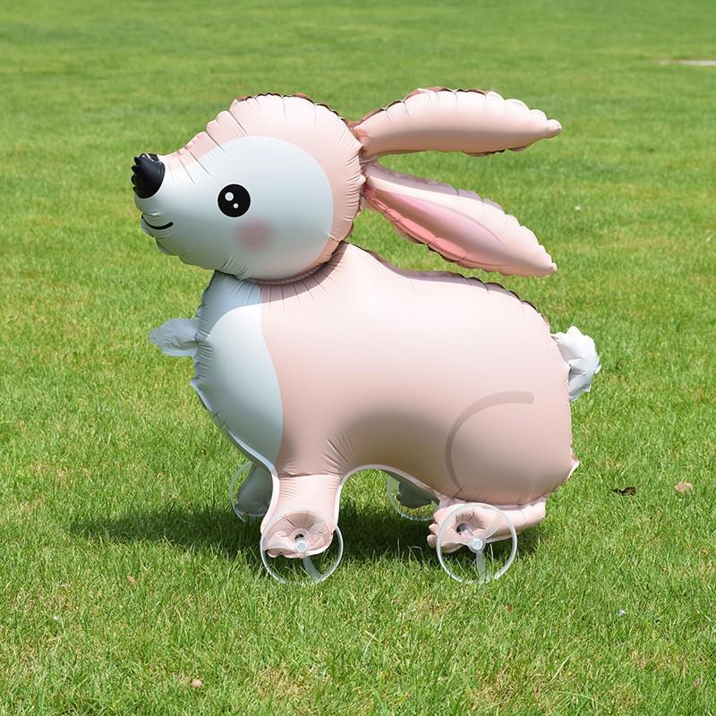 Kids' Leash with Wheeled Walking Animal Balloons - Outdoor Play Photo Props