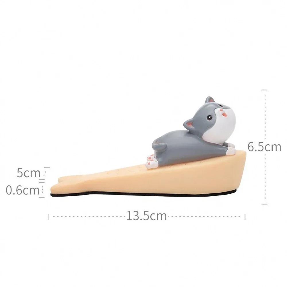 Cartoon Animal Safety Silicone Door Stop Stoppers Block Wedge Doorstops Home Office Door Rear Retainer Anti-collision Stop