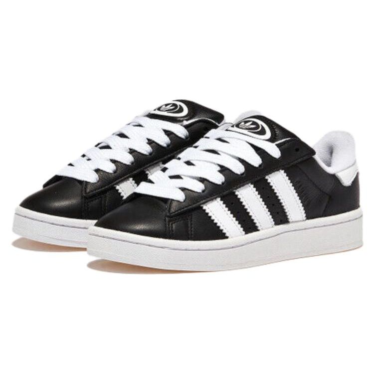 Adidas Originals Campus 00s Casual Versatile Low-Top Sneakers Unisex Sneakers Black White IG8660