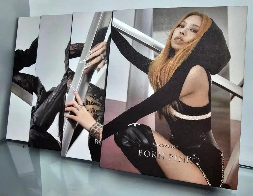 BLACKPINK Bon Pink Digipack 4-piece set Full composition pop. Used