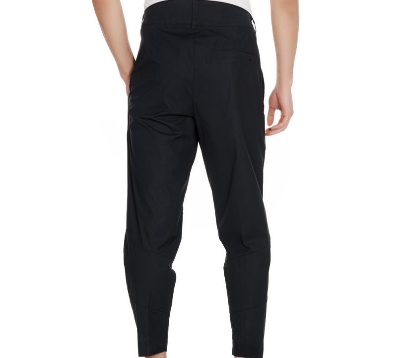 Men's Pants Jordan Knitted Sweatpants Men's Black Moderate Cuffed Pants