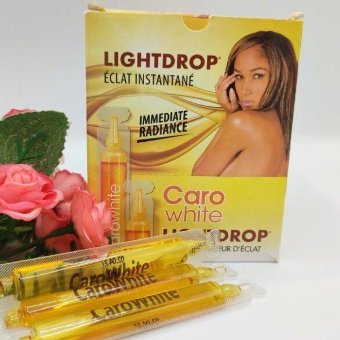 Carowhite Lightdrop Booster dEclat Instantane Serum Actif 3 Ampoules