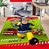 1pc Fireman Sam Adventures Carpet for Playroom Bedroom Living Room Sofa Home Decor,kids Game Area Rug Non-slip Floor Mat Y72898