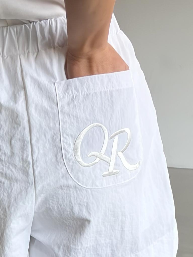 Kelidu Logo Comfort Shorts_White