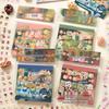 Zaomou PET Little Nose Gā Series Sticker Book: Cute Stickers for Kids' Journals & DIY Nail Art
