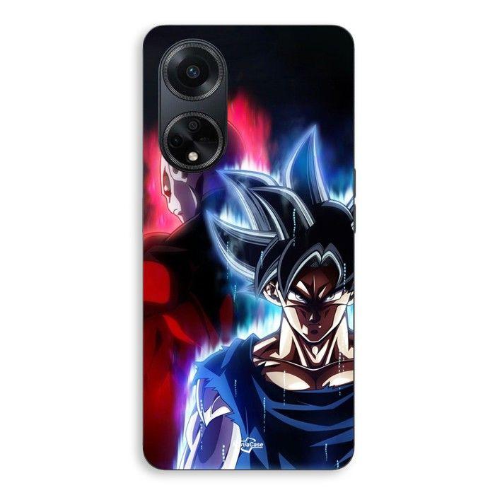 Coque de téléphone - MANIACASE - Oppo A98 5G - Silicone - Noir - Dragon ball z