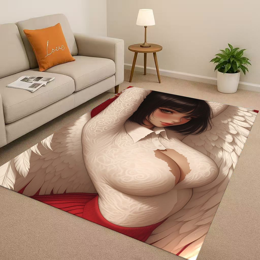 27 Style Sexy Bikini Girls Cartoon Anime Characters Living Room Non Slip Area Rug Carpet for Bedroom Playroom Sofa,Doormat Gift