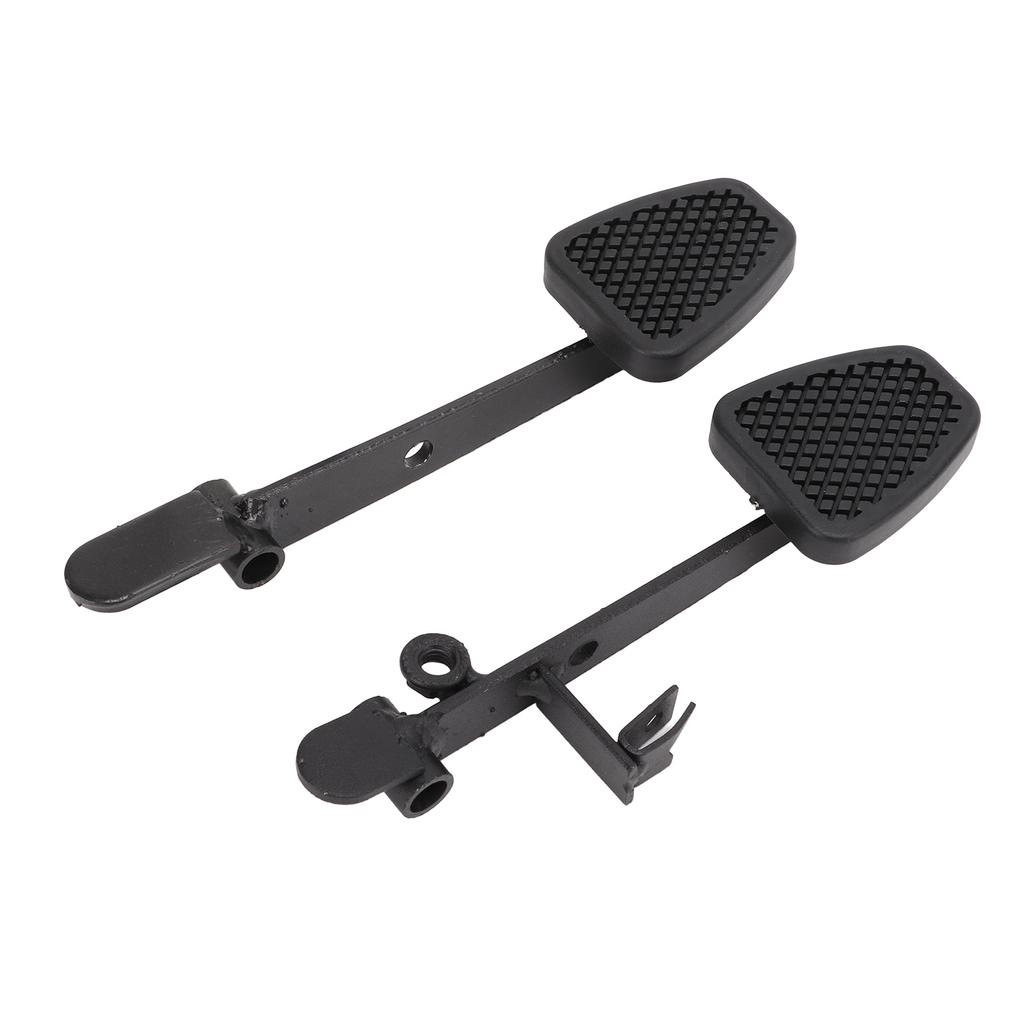 2pcs Brake Throttle Pedals Car Accelerator Pedal Nonslip Foot Rest for Go Kart UTV ATV Quad