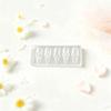 Clear Silicone Nail Art Mold, 3D Floral Cavity Plate for Raised Manicure Styling, Salon Detailing and DIY Craft Use