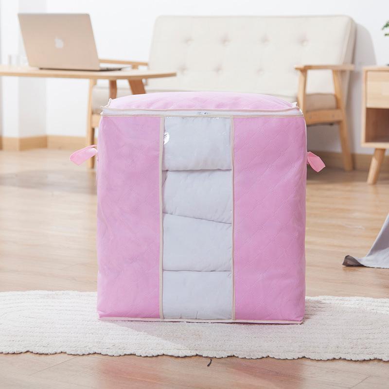 Non-Woven Quilt Storage Bag and Moving Packing Box for Home Organization