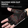 GETINFIT 1Pair Half Finger Cycling Gloves Non slip Breathable New Summer Outdoor Sports Bicycle Riding Gloves Men Women Unisex