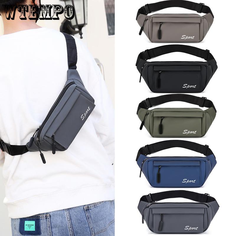 

Men s Waist Bag Multifunctional Men s and Women s Chest Bag Outdoor Sports Waterproof Mobile Phone Bag Multi-layer Wear-resistant шампанського
