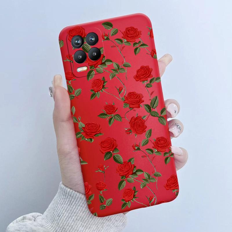 For Realme 8 Pro Case RMX3085 Soft TPU Silicone Cover Cute Cartoon Panda Phone Case For Oppo Realme8 4G 5G RMX3081 RMX3241 Funda