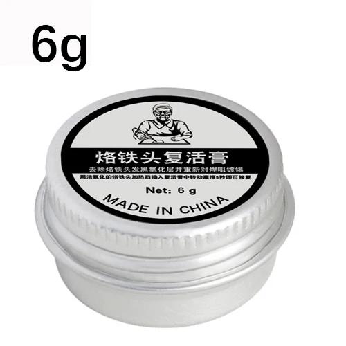 6g Soldering Iron Tip Cleaning Paste Soldering Iron Tip Tinner Activator Tip Cleaner Remover BGA Refresher Repair Tools