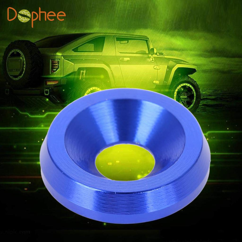 Bumper/Fender Washer Bolts License Plate Cap Holder Set Fender Washer