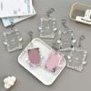 Angel Piano Themed 3 Inch Photocard Holder Acrylic Hard Card Sleeve Scratch Resistant Protector for Idol Card Collection