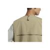 Nike V-Neck Zipper Design Logo Embroidery Outdoor Work Multi-Pocket Sleeveless Vest Men Vests Linen FN3215-276