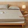 Fitted Sheet Dustproof Mattress Protector Non-slip Sheet Skin-friendly Breathable Dirty Washable Dormitory Fitted Sheet