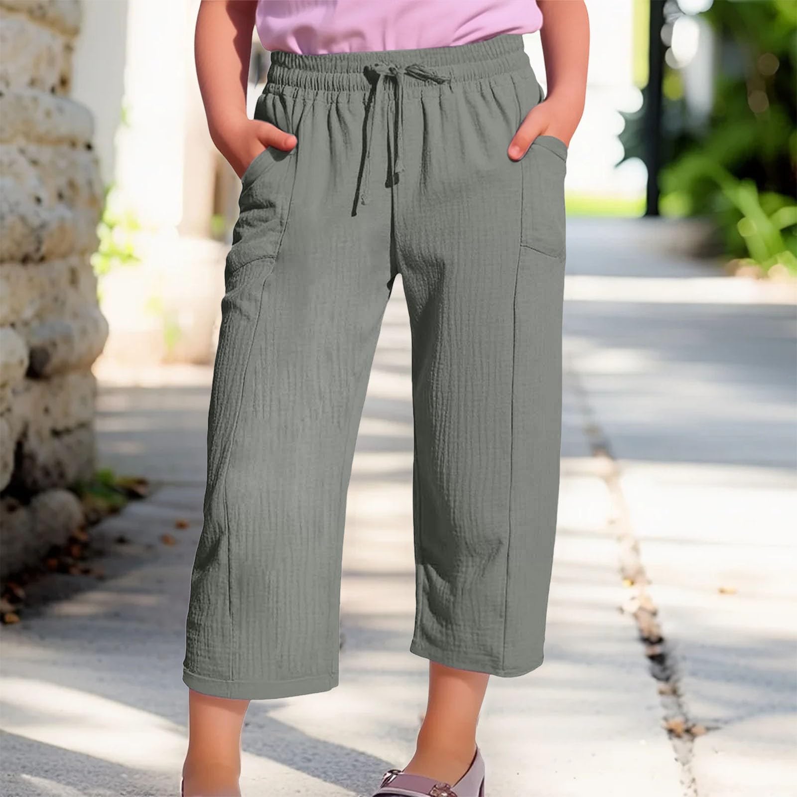 

Boys Girls Children s Loose Casual Fashion Comfy Pants 130