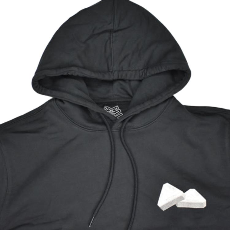 Palace Capuz Tri-Gaine Preto Tops Unissex P18HD036