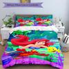 Underwater Mermaid Adventure Print 3Pcs Bedding Setduvet Cover With 2 Bedropillowcase Home Birthday Gift