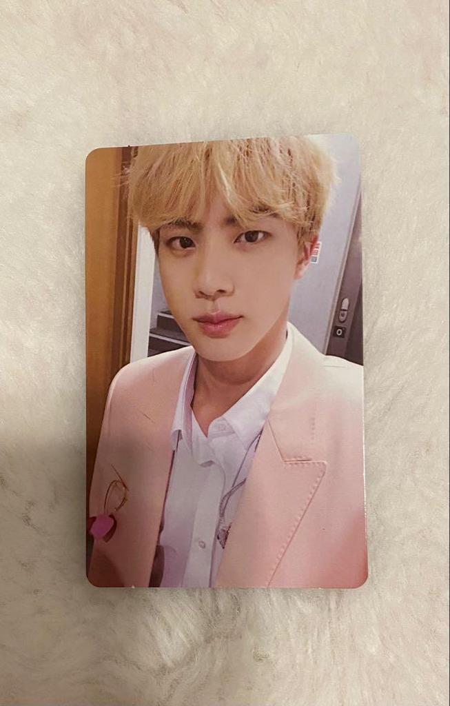 [USED] BTS Jin Trading Card Memories 2019 Blu-ray Bonus