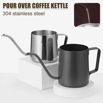 250ml/350ml  Coffee Pot  Stainless Steel Long Narrow Spout Gooseneck Kettle Hand Drip Kettle Pour Over Coffee Tea