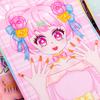 Fashion Doll Dress-Up Sticker Book for Girls DIY Paper Craft with Reusable Stickers Creative Activity Toy for Kids Cute Handmade