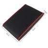 Widened Carbon Fiber Leather Car Armrest Box Pad Universal Car Center Armrest Box Cushion Arm Support Mat Fashion Car Accessorie