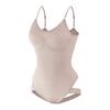 Bodysuit Women Shapewear Tummy Control Butt Lifter Body Shaper Smooth Invisible Under Dress Slimming Underwear Low Neck Jumpsuit