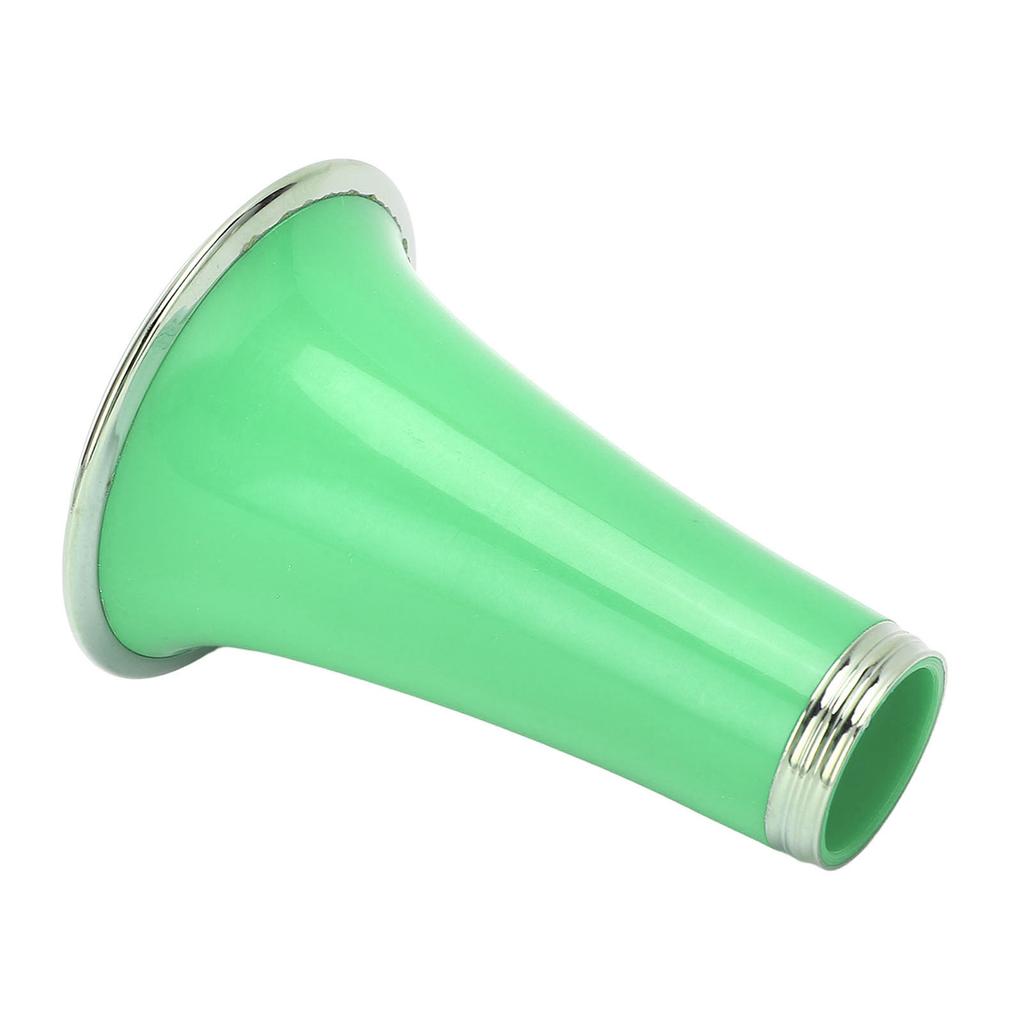 Campana di ricambio per clarinetto in plastica ABS con anello in metallo nichelato Tubo tromba altoparlante per clarinetto Accessorio per strumento a fiato
