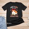 Just A Girl Who Loves Guinea Pigs Lover Mom Women Cavy Gift Unisex T-shirt