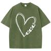 Happy Doll Bear Slogan Design T-Shirt Homme Shoulder Drop Kawaii T Shirts Novelty Tshirt Normcore Cool Short Sleeved