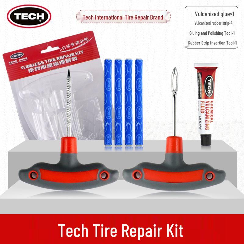 Reifenreparaturset: Vakuum-Klebestreifen für Autos & Motorräder - Elektro- & Batterieauto Vulkanisierte Reifenreparatur