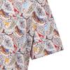 RENOMA Paisley Print Short Sleeve Classic Shirt [rousg1280 Bg]