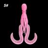 4.2g Weight Silicone Trolling Skirts 11cm Length Luminous Squid Jigging  Jigging Fishing